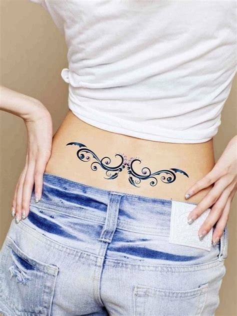 tatuajes en la parte baja de la espalda|96 Tatuajes en la baja espalda (o los lumbares)